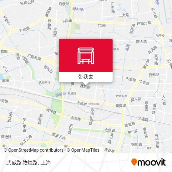 武威路敦煌路地图