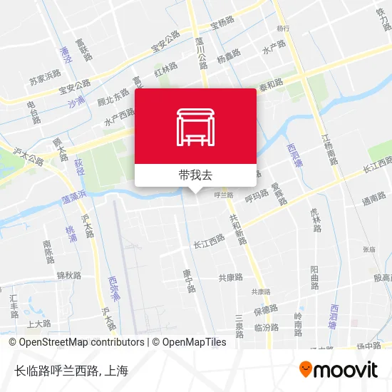 长临路呼兰西路地图