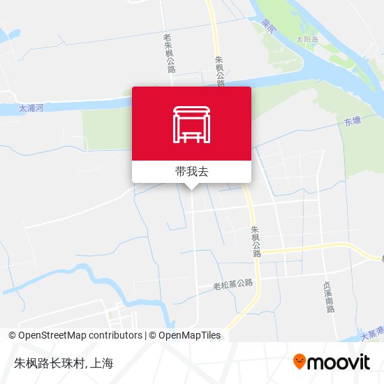 朱枫路长珠村地图