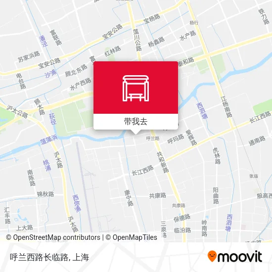 呼兰西路长临路地图