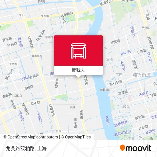 龙吴路双柏路地图