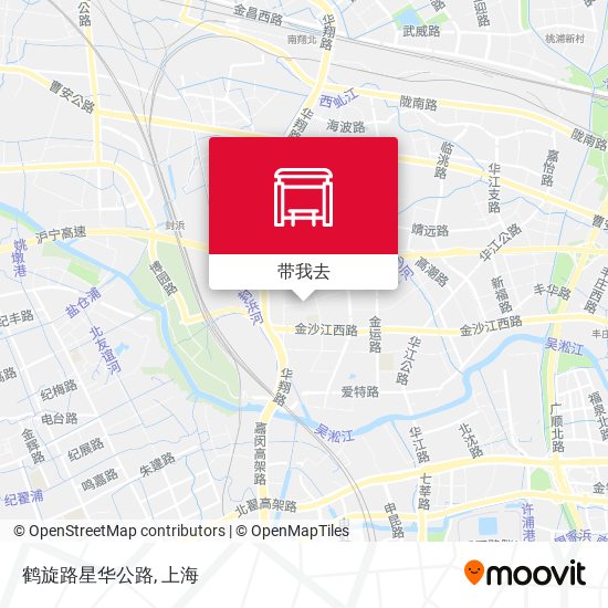 鹤旋路星华公路地图