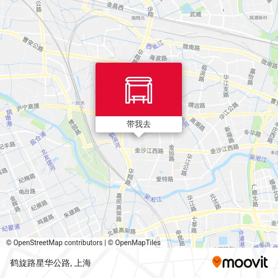 鹤旋路星华公路地图