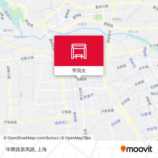 华腾路新凤路地图