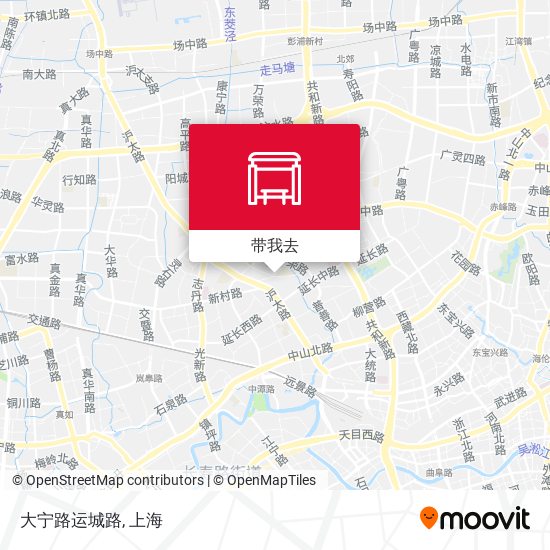 大宁路运城路地图