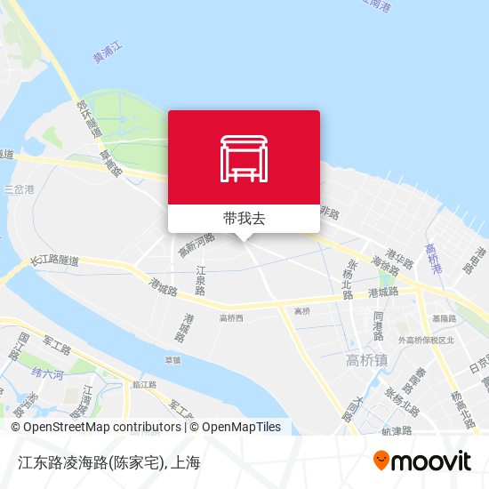 江东路凌海路(陈家宅)地图