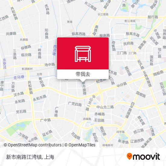 新市南路江湾镇地图