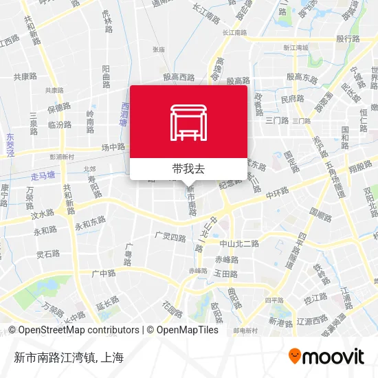 新市南路江湾镇地图