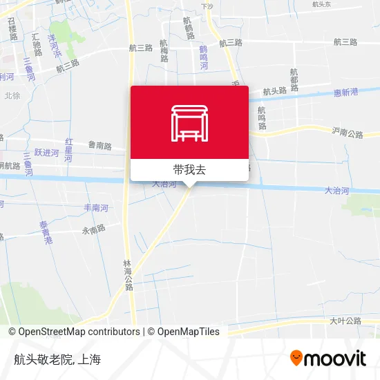 航头敬老院地图