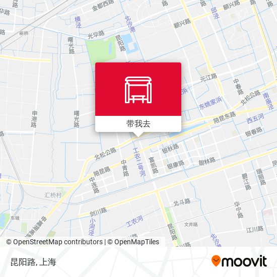 昆阳路地图