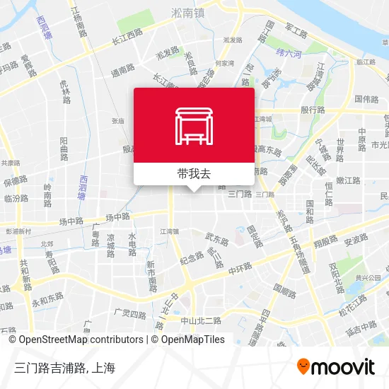 三门路吉浦路地图
