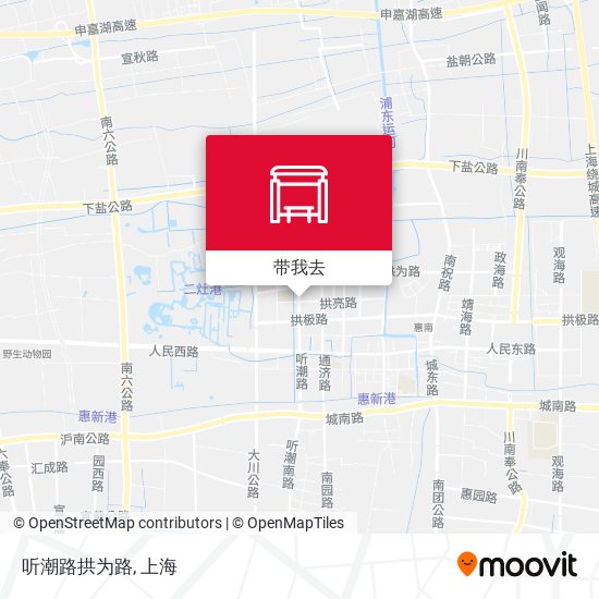 听潮路拱为路地图