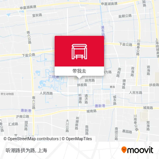 听潮路拱为路地图