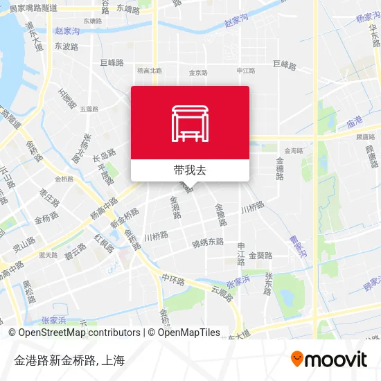金港路新金桥路地图