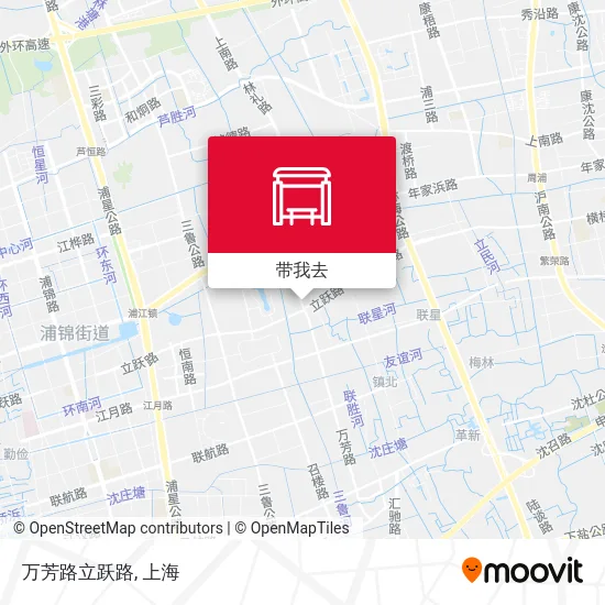 万芳路立跃路地图