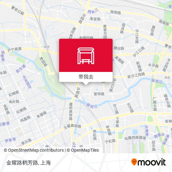 金耀路鹤芳路地图