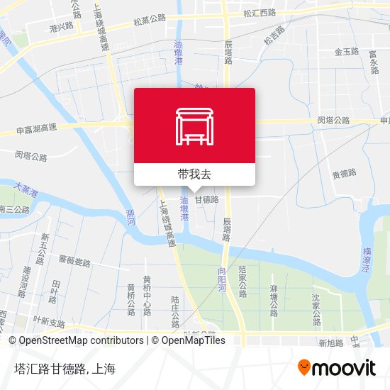 塔汇路甘德路地图