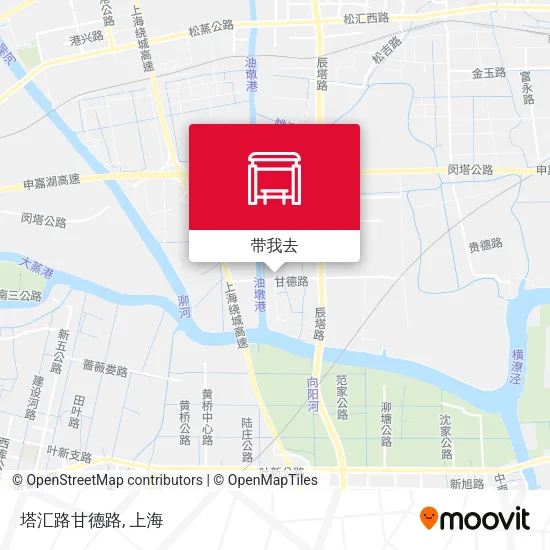 塔汇路甘德路地图