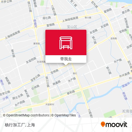 杨行加工厂地图