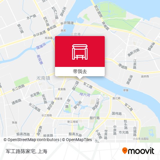 军工路陈家宅地图