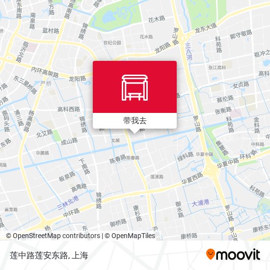莲中路莲安东路地图
