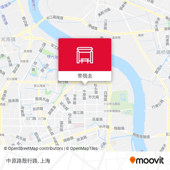 中原路殷行路地图