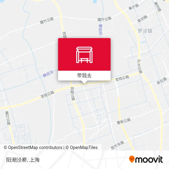 阳潮泾桥地图
