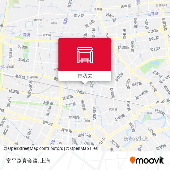 富平路真金路地图