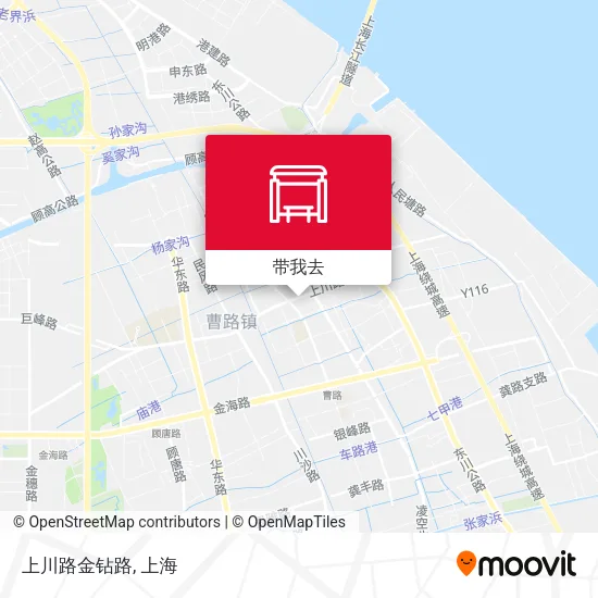 上川路金钻路地图
