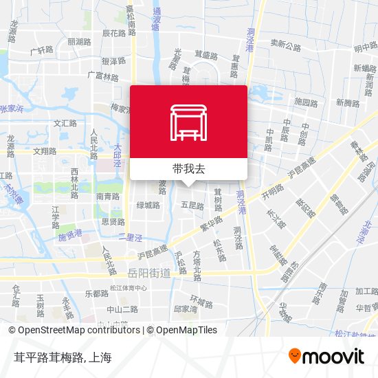 茸平路茸梅路地图