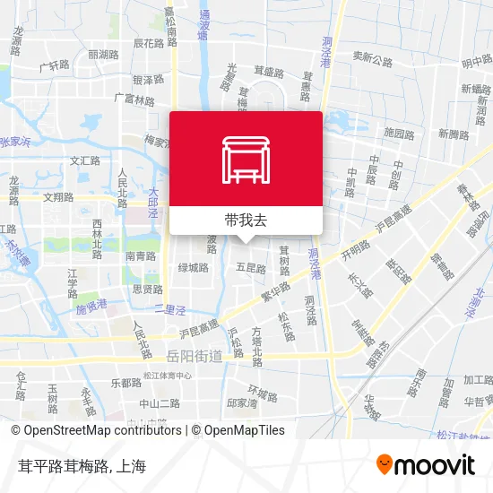 茸平路茸梅路地图