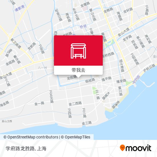 学府路龙胜路地图