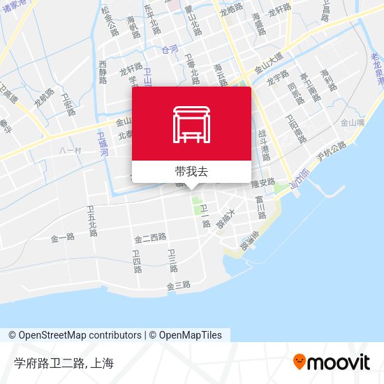 学府路卫二路地图