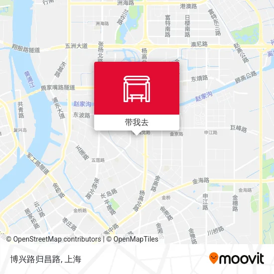 博兴路归昌路地图
