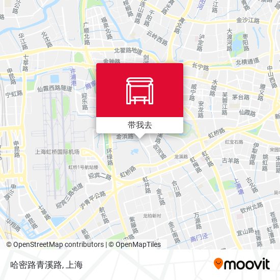 哈密路青溪路地图