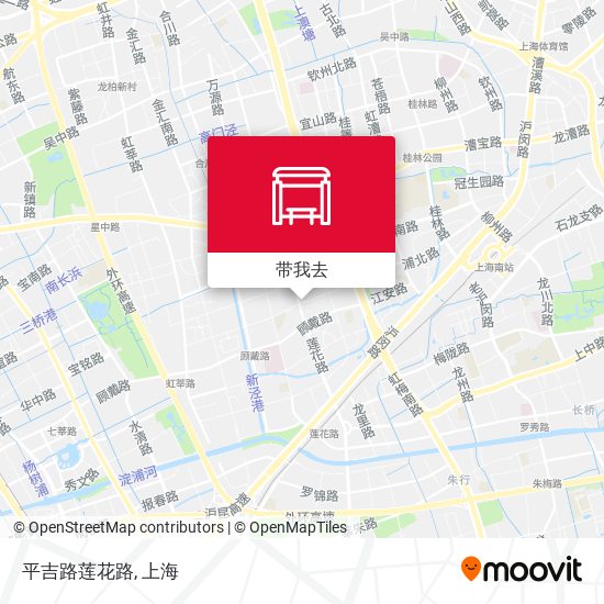 平吉路莲花路地图