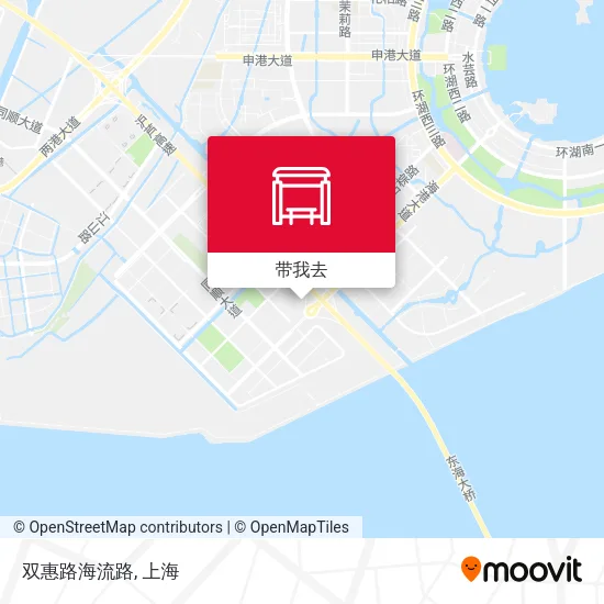 双惠路海流路地图