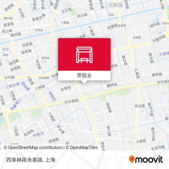 西泰林路永泰路地图