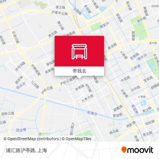 浦汇路沪亭路地图