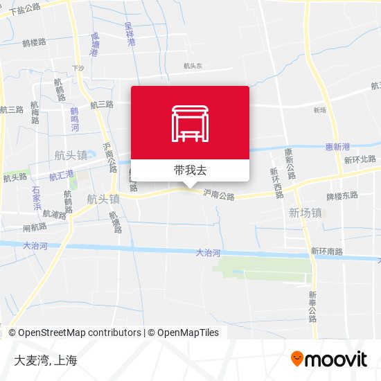 大麦湾地图