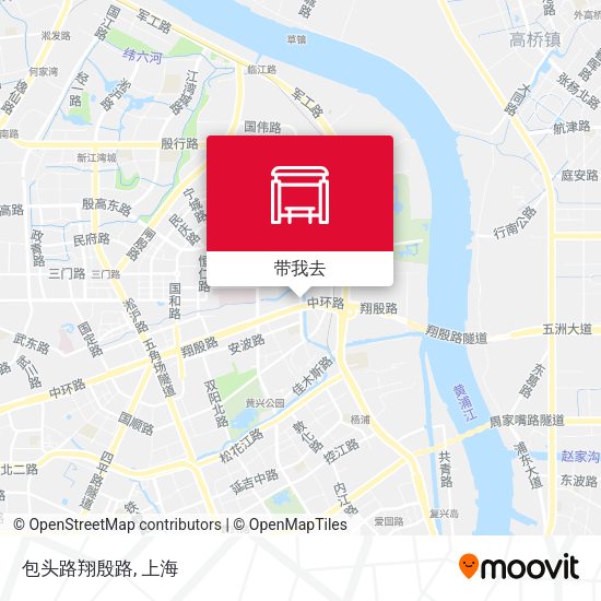 包头路翔殷路地图