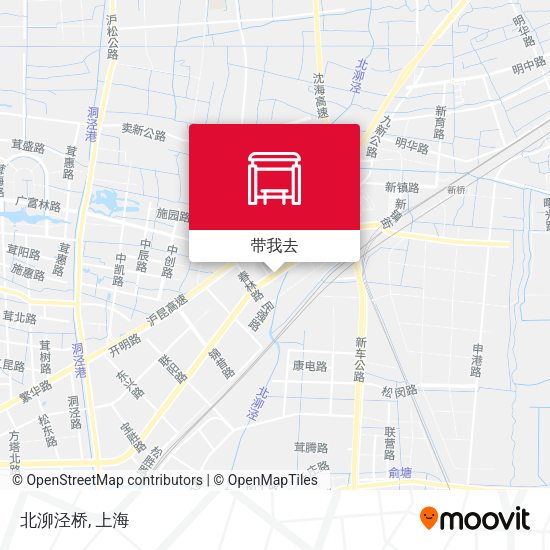 北泖泾桥地图