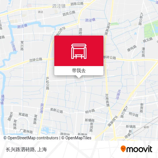 长兴路泗砖路地图