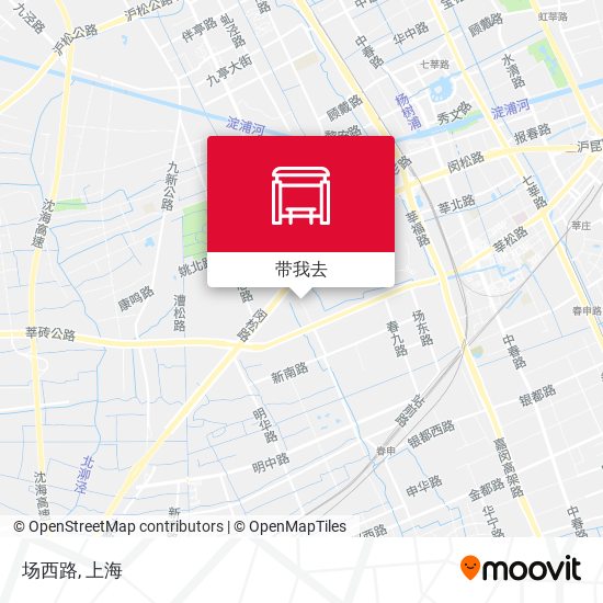 场西路地图