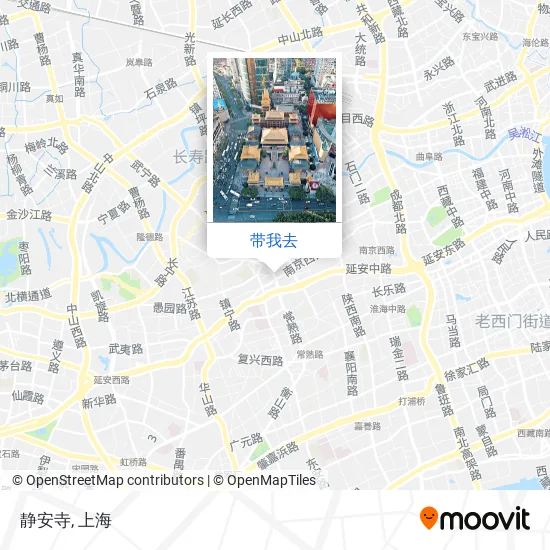 静安寺地图