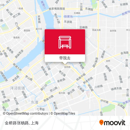 金桥路张杨路地图