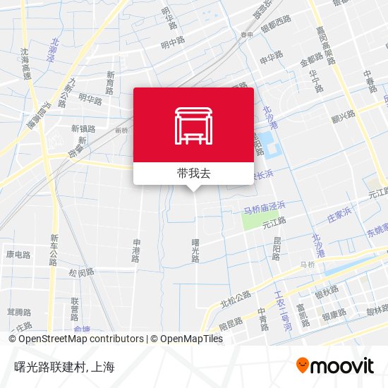 曙光路联建村地图