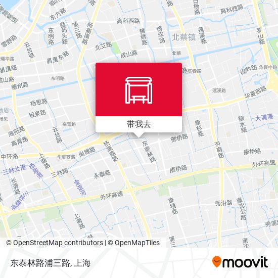 东泰林路浦三路地图