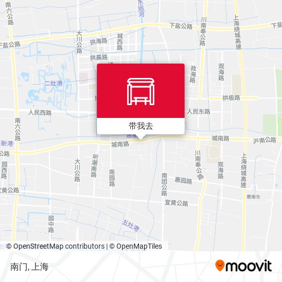 南门地图