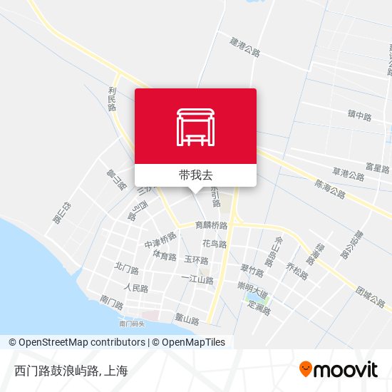 西门路鼓浪屿路地图
